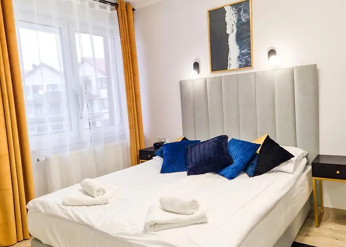 Hexagon W Darlowku Lägenhet Darłowo