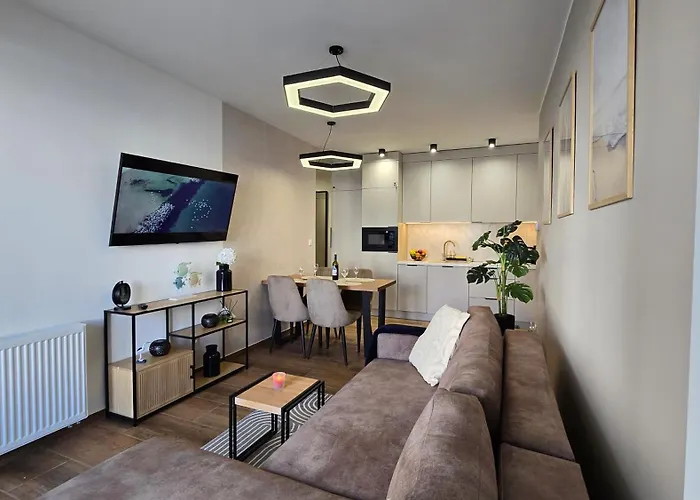 Hexagon W Darlowku Lägenhet Darłowo