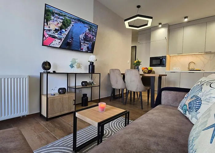 Hexagon W Darlowku Lägenhet *