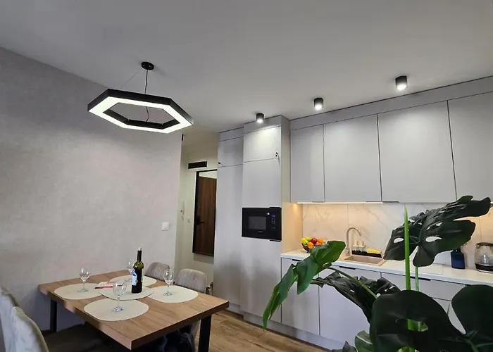 Hexagon W Darlowku Lägenhet Darłowo